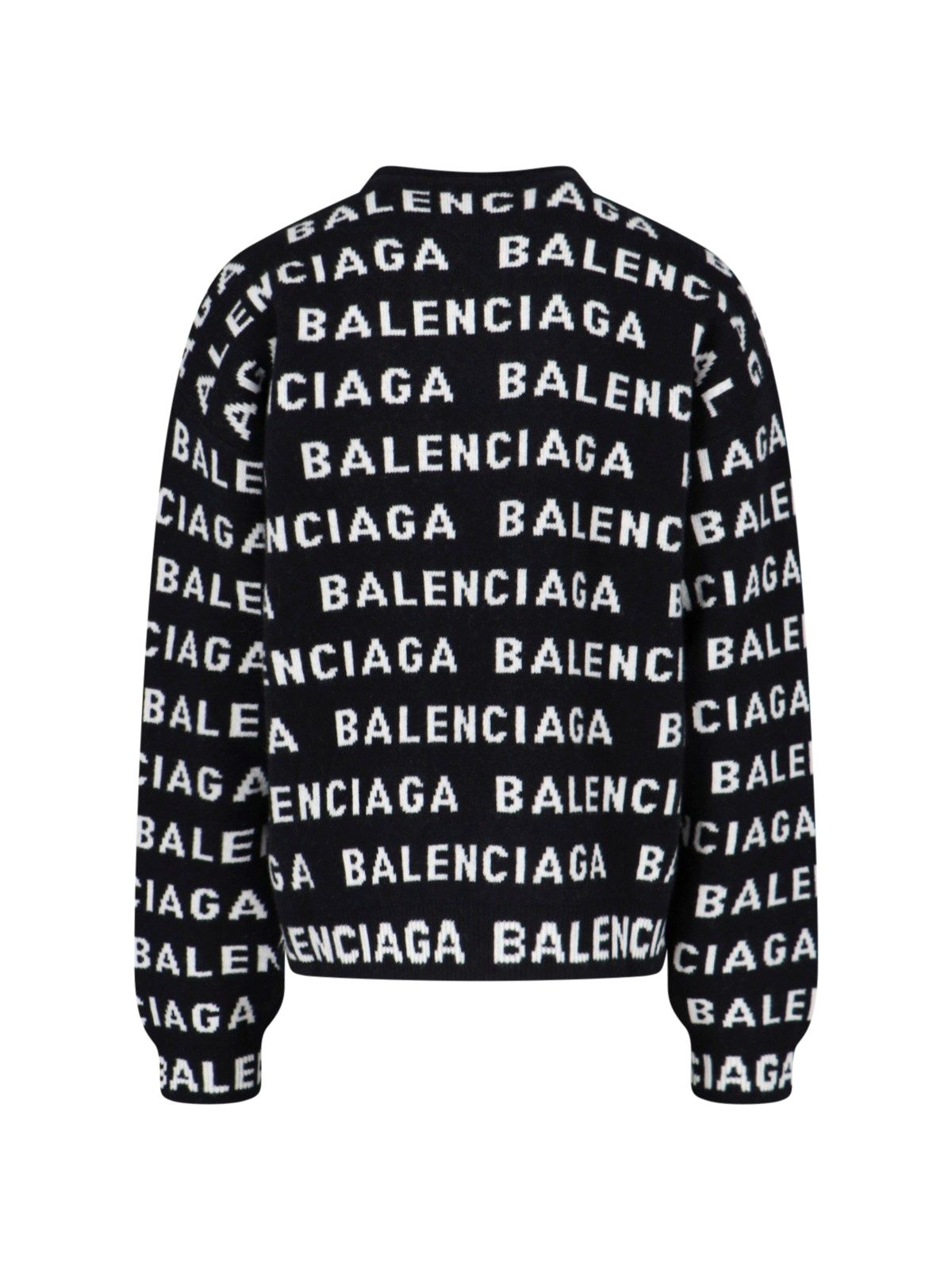 All-over logo sweater