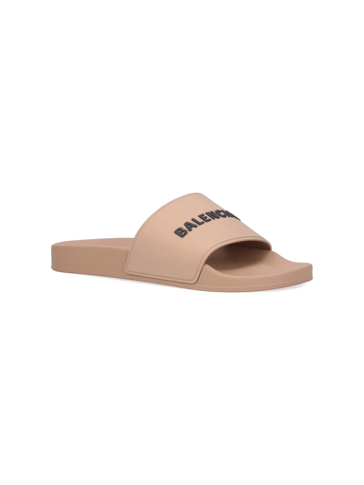 Logo slide sandal