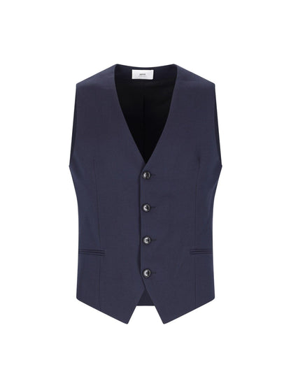 Virgin wool vest