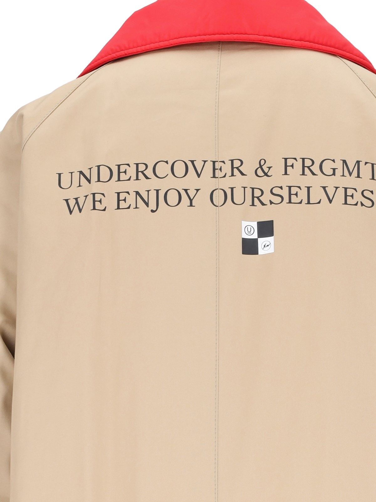 X Fragment Design Cotton trench coat