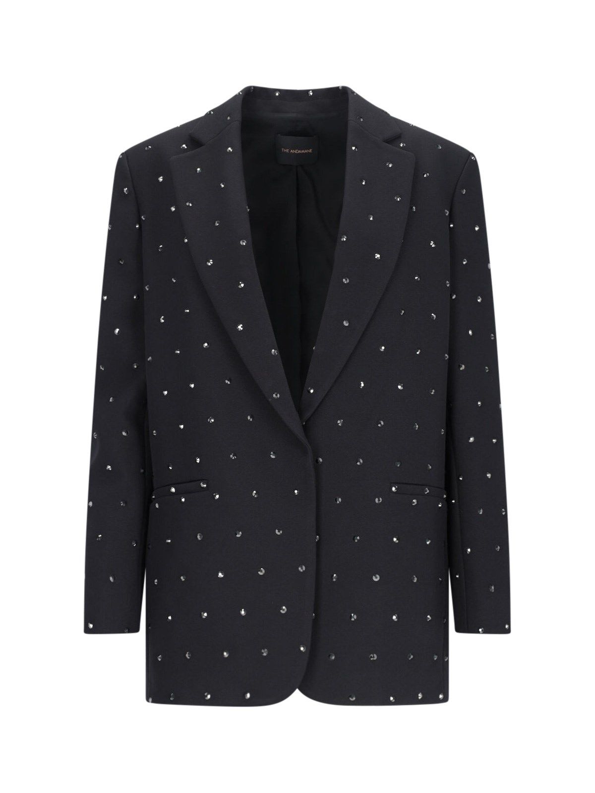 Blazer con strass