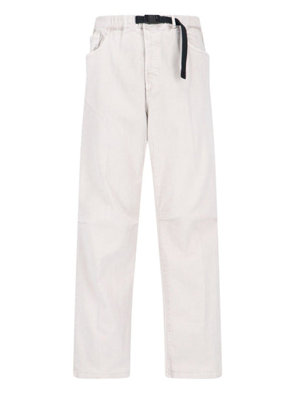 Pantaloni dritti con cintura