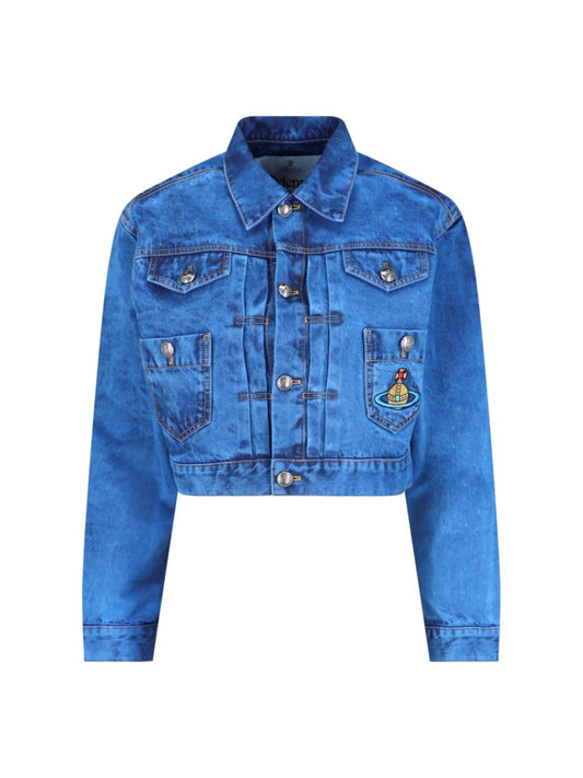 Logo denim jacket