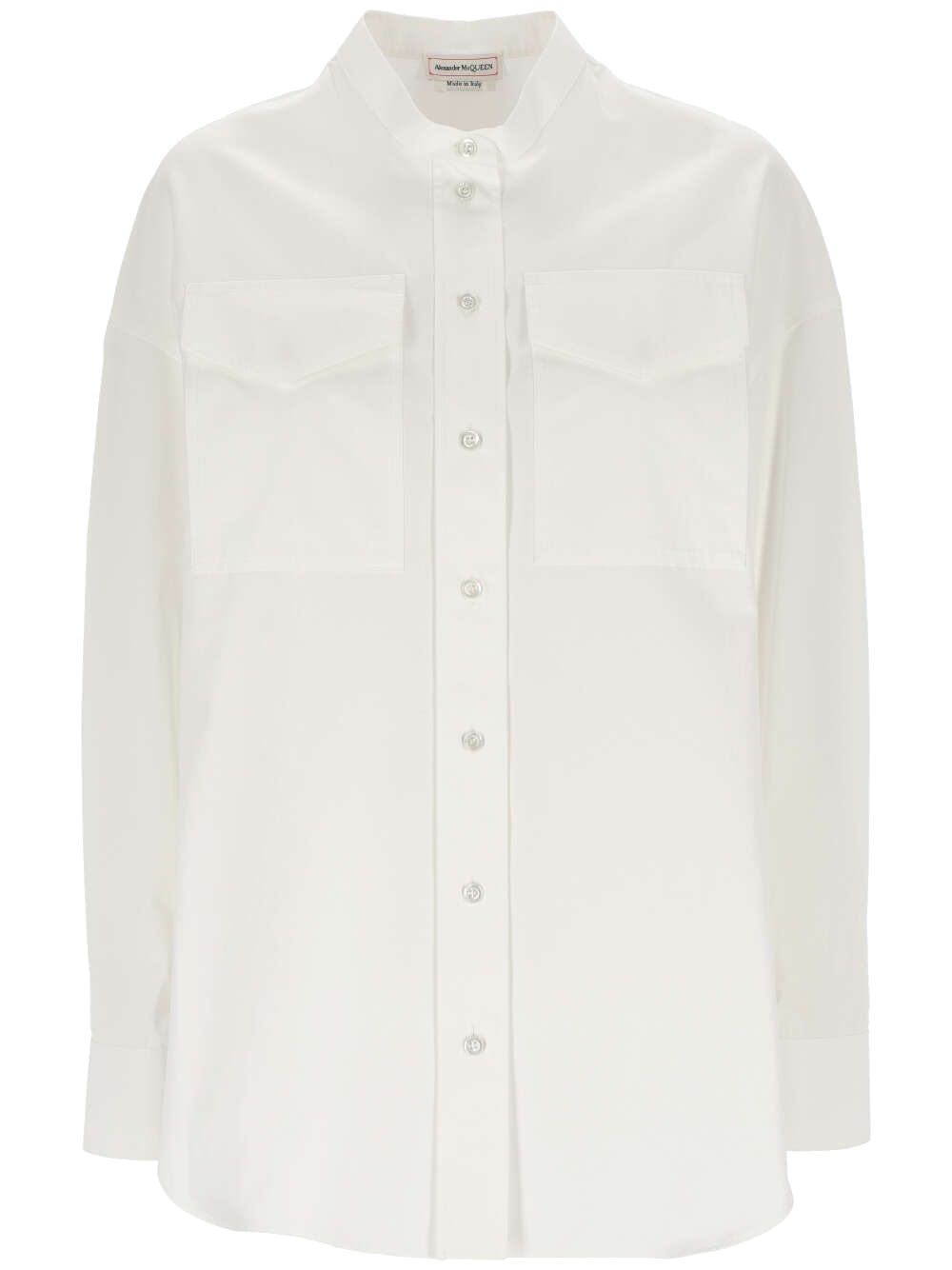 Alexander McQueen Shirts Optical white