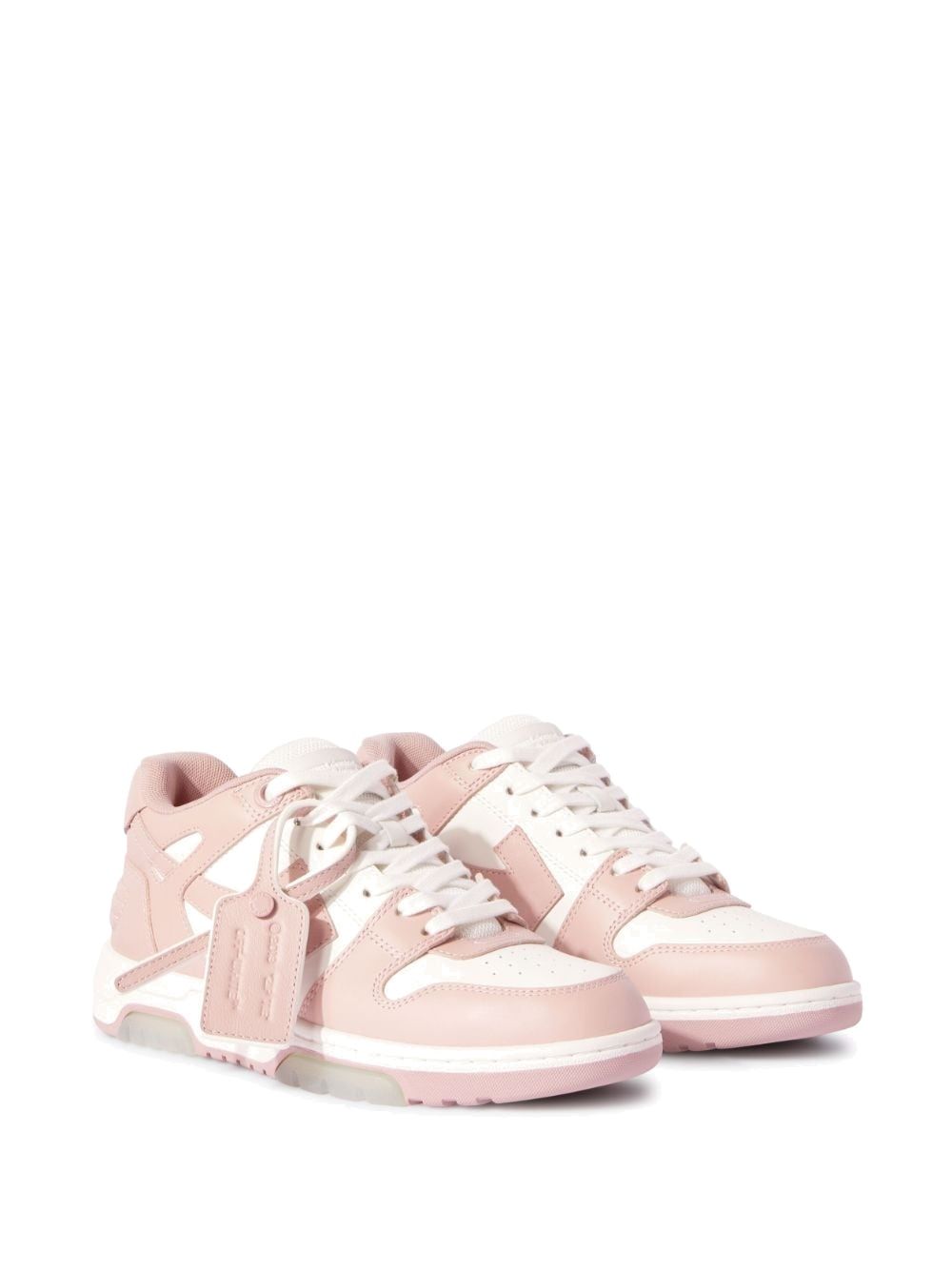 Off White Pink Sneakers