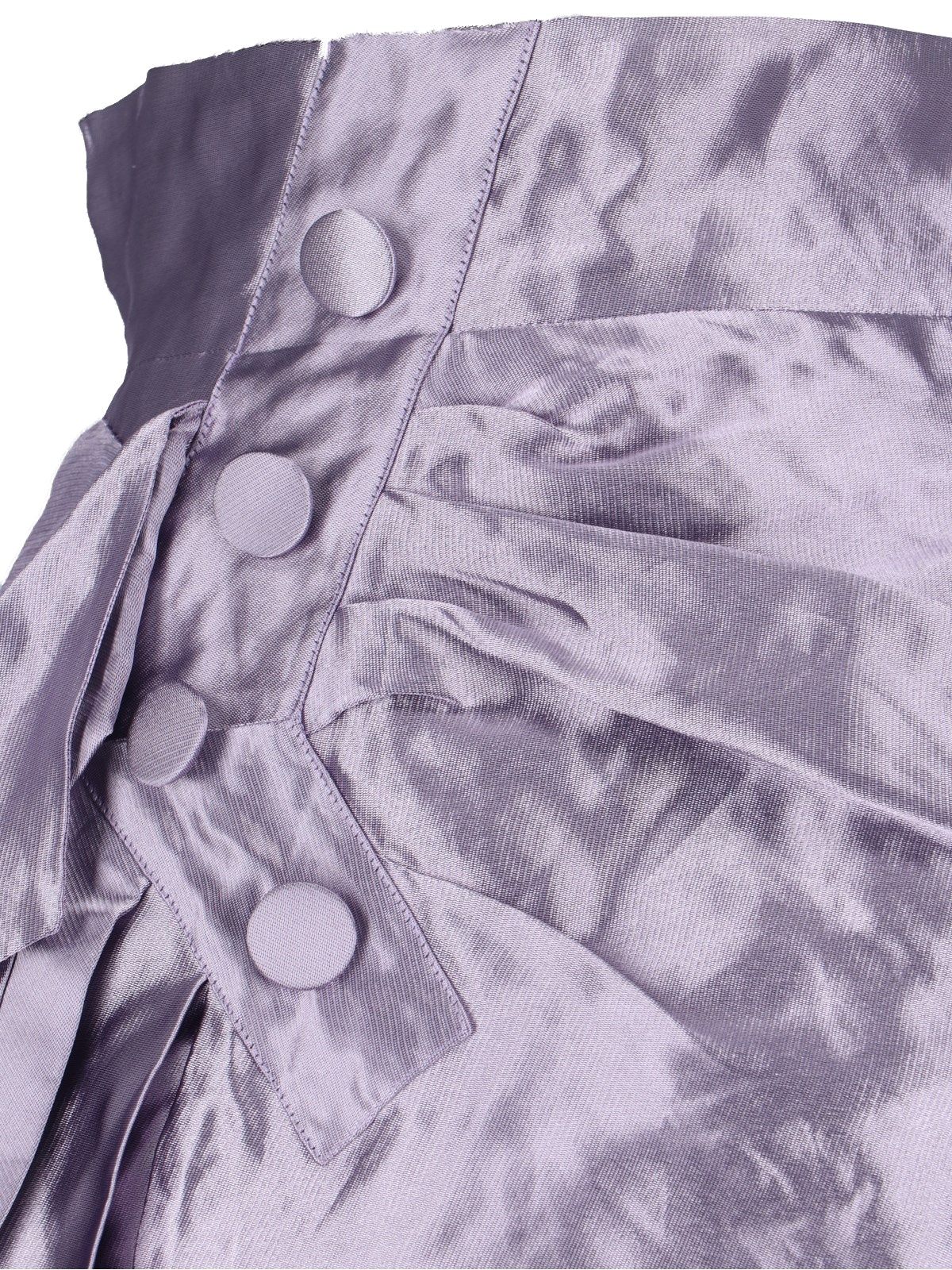 Gonna midi drappeggiata