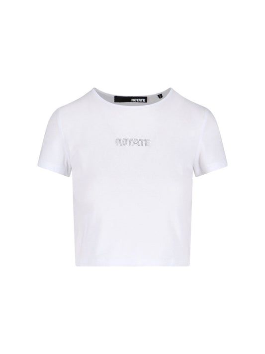 Logo crop t-shirt