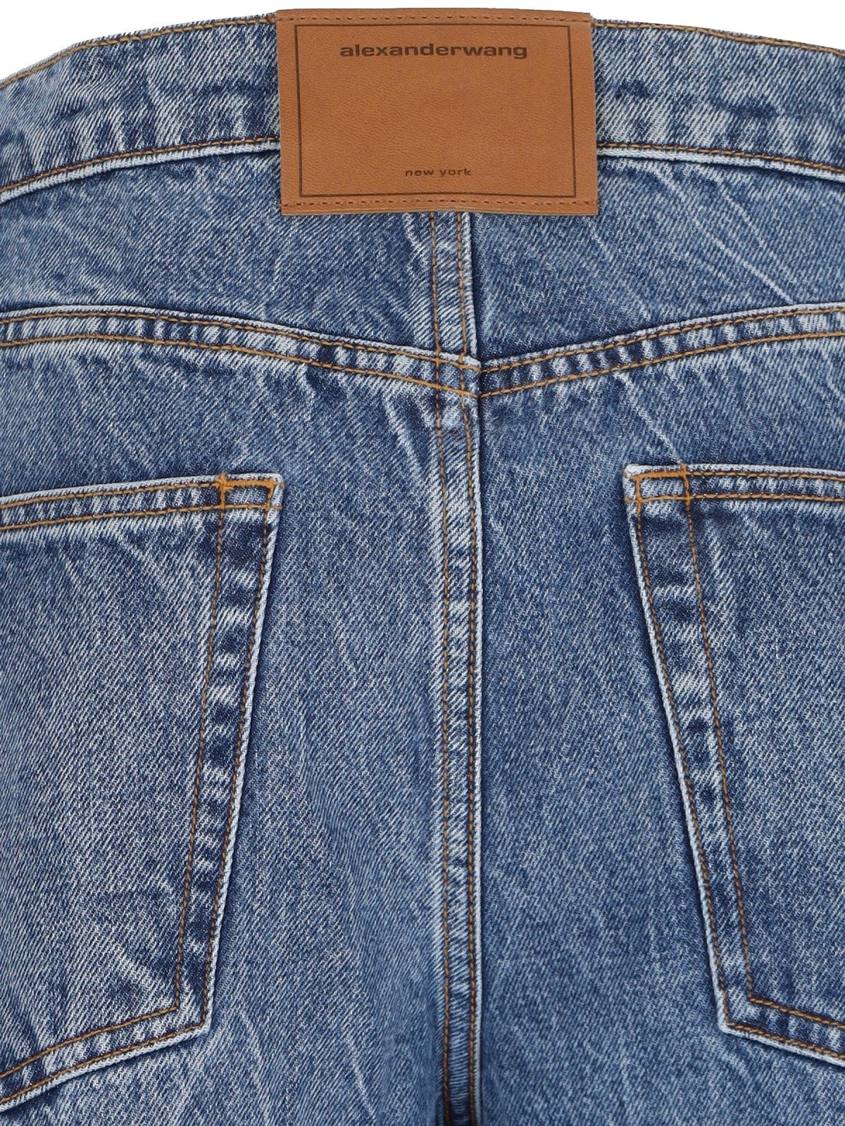 Jeans baggy logo