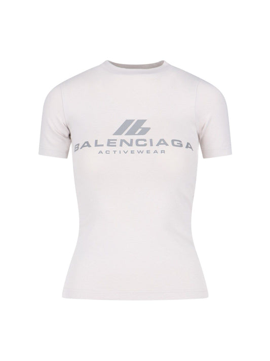 „Activewear“-T-Shirt aus Stretch-Jersey