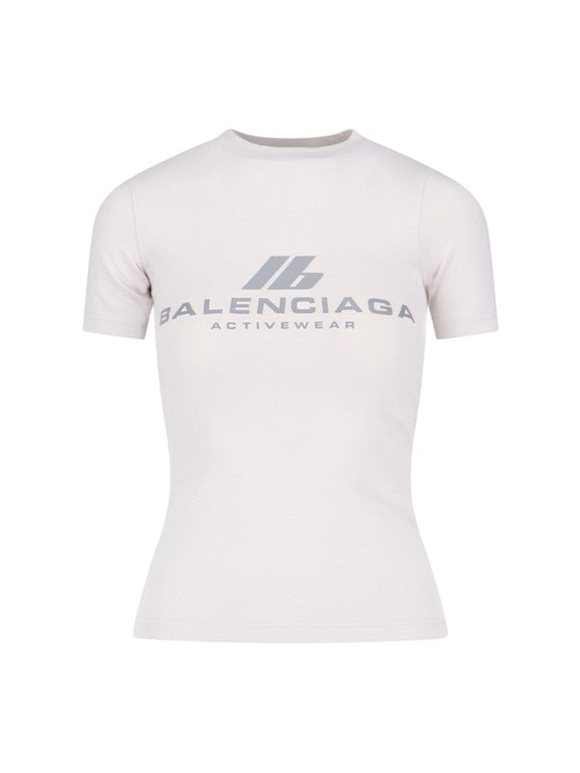 T-shirt in jersey stretch "Activewear"