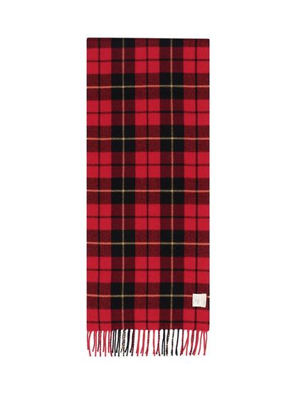 Check pattern scarf