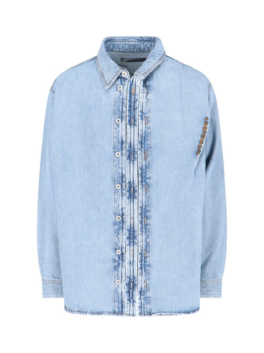 Giacca camicia "Hook And Eye"