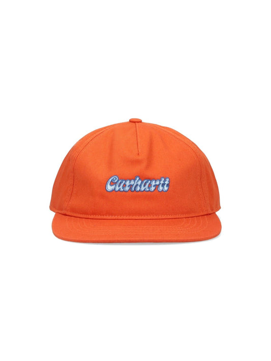 "Liquid script" baseball cap