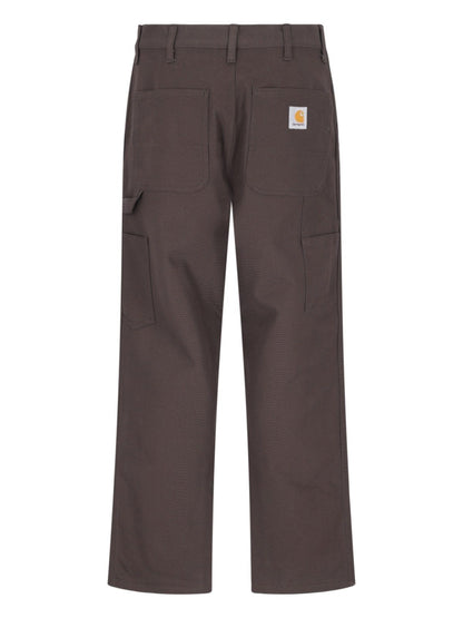 Straight "Double Knee" trousers