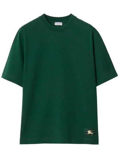trama in jersey di cotone verde