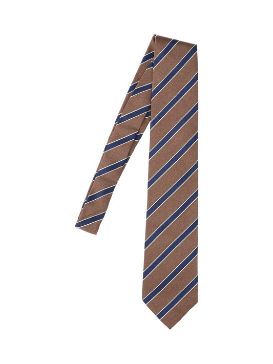 Striped tie