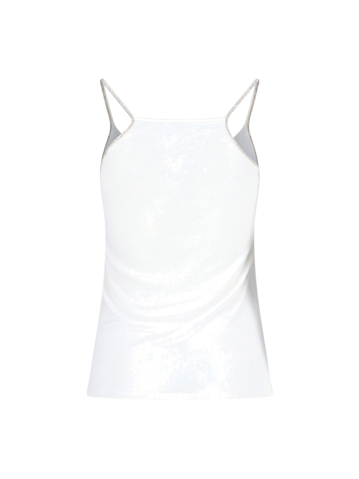 Crystal detail tank top