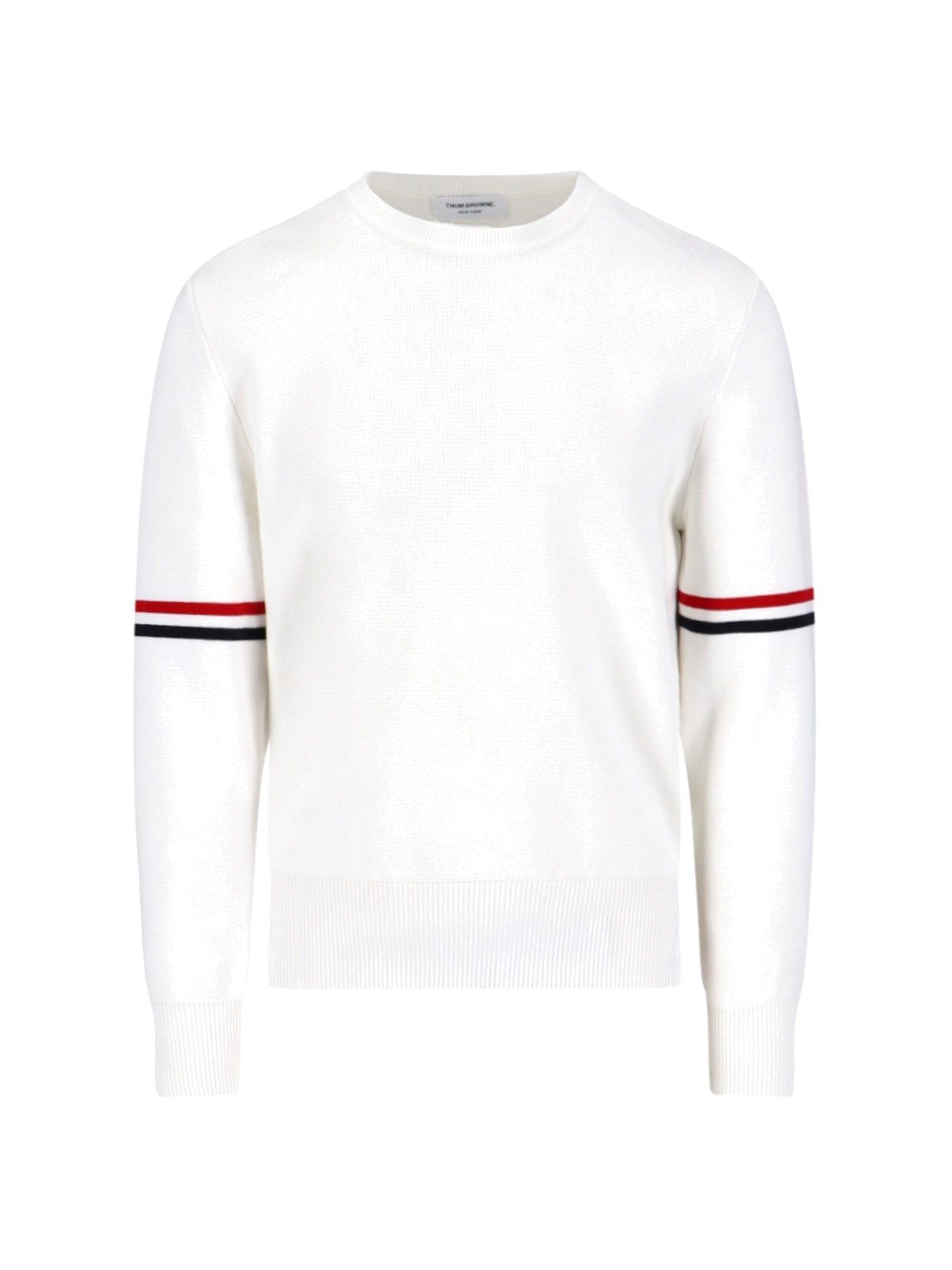 Maglione dettagli tricolore