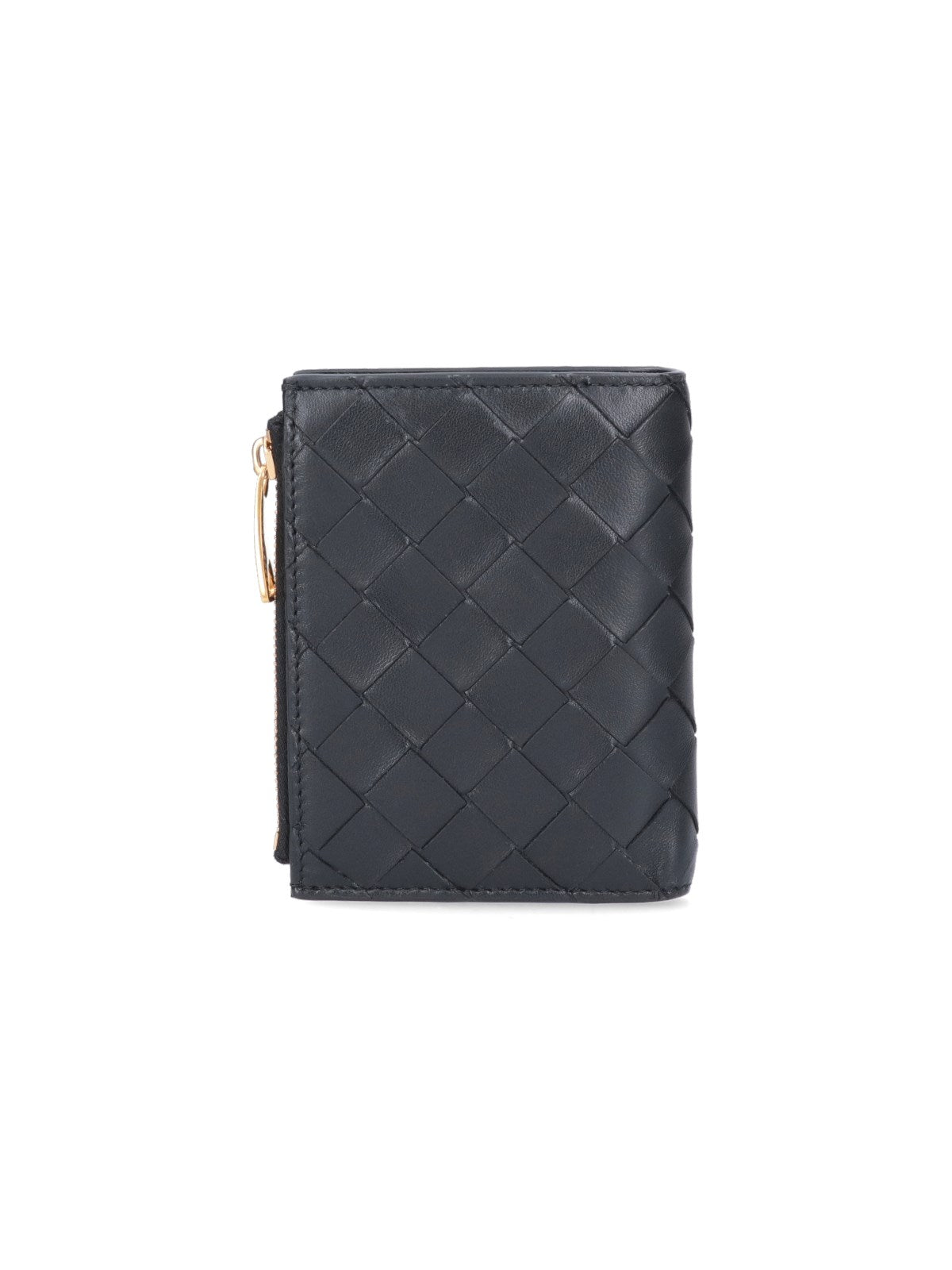 bottega veneta portafoglio bifold intrecciato-portafoglio-Bottega Veneta-portafoglio bifold intrecciato bottega veneta, pelle nera, chiusura bottone automatico, tasca monete zip laterale, sei slot carte interni, uno scomparto banconote interno, due tasche piatte interne. codice prodotto 707601 vcpp38425 composizione: 100% pelle dimensioni/vestibilità: a 9 x l 11.5 x 2 cm made in: italia - Dresso