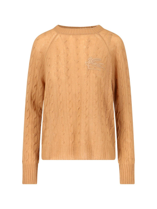 Cashmere sweater logo