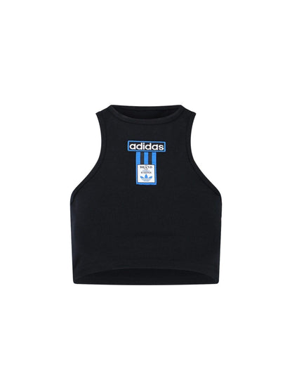 Crop-Top mit Logo