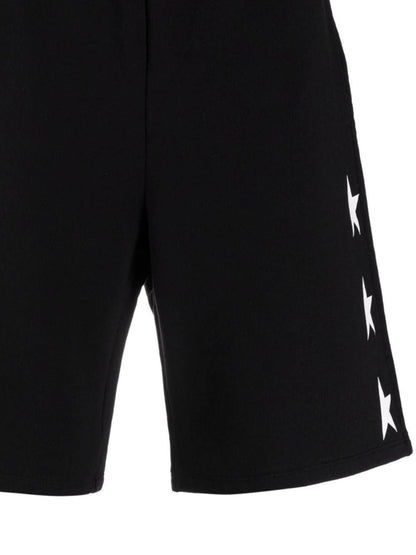 Shorts with star print