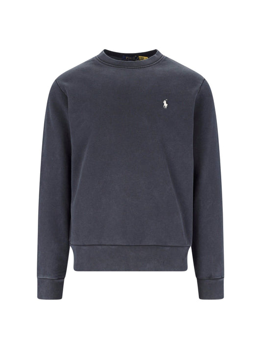 Crewneck sweatshirt with logo