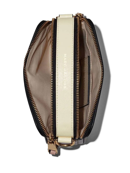 Snapshot leather shoulder bag