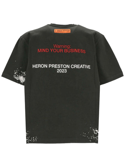Heron Preston T-shirt and Polo Black