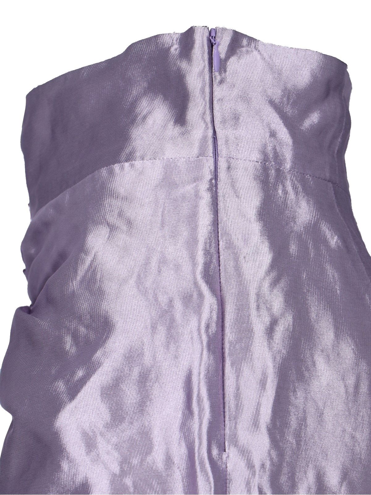 Gonna midi drappeggiata