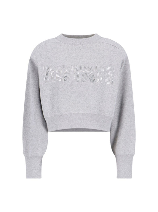 Crop Logo Sweatshirt