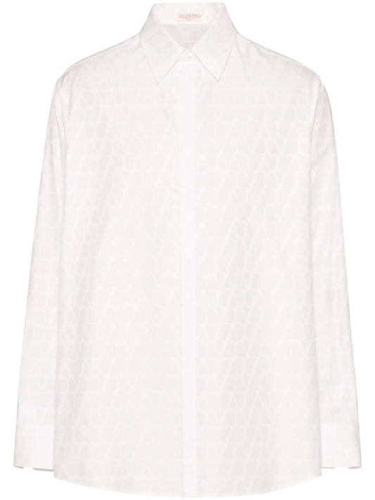 Valentino Shirts ST.TOILE ICONOGRAPH WHITE/WHITE