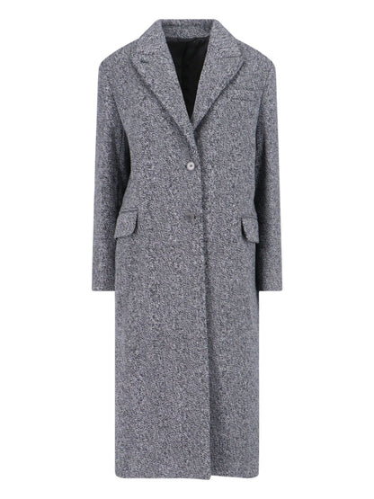 Cappotto maxi monopetto