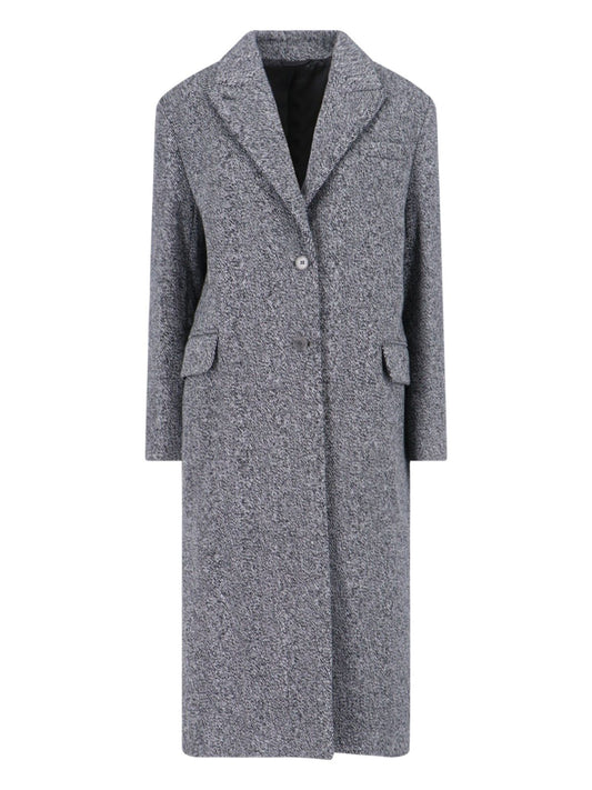 Cappotto maxi monopetto