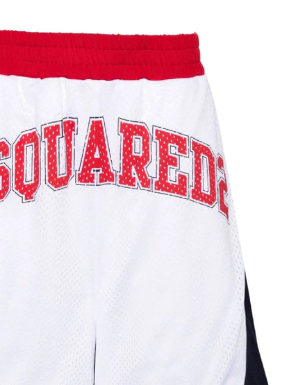 Dsquared2 WHITE RED NAVY Shorts