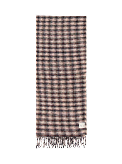 Check pattern scarf