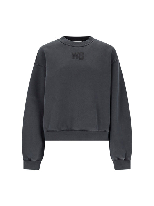 Crewneck sweatshirt with logo