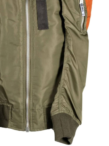 Multi-layer bomber jacket