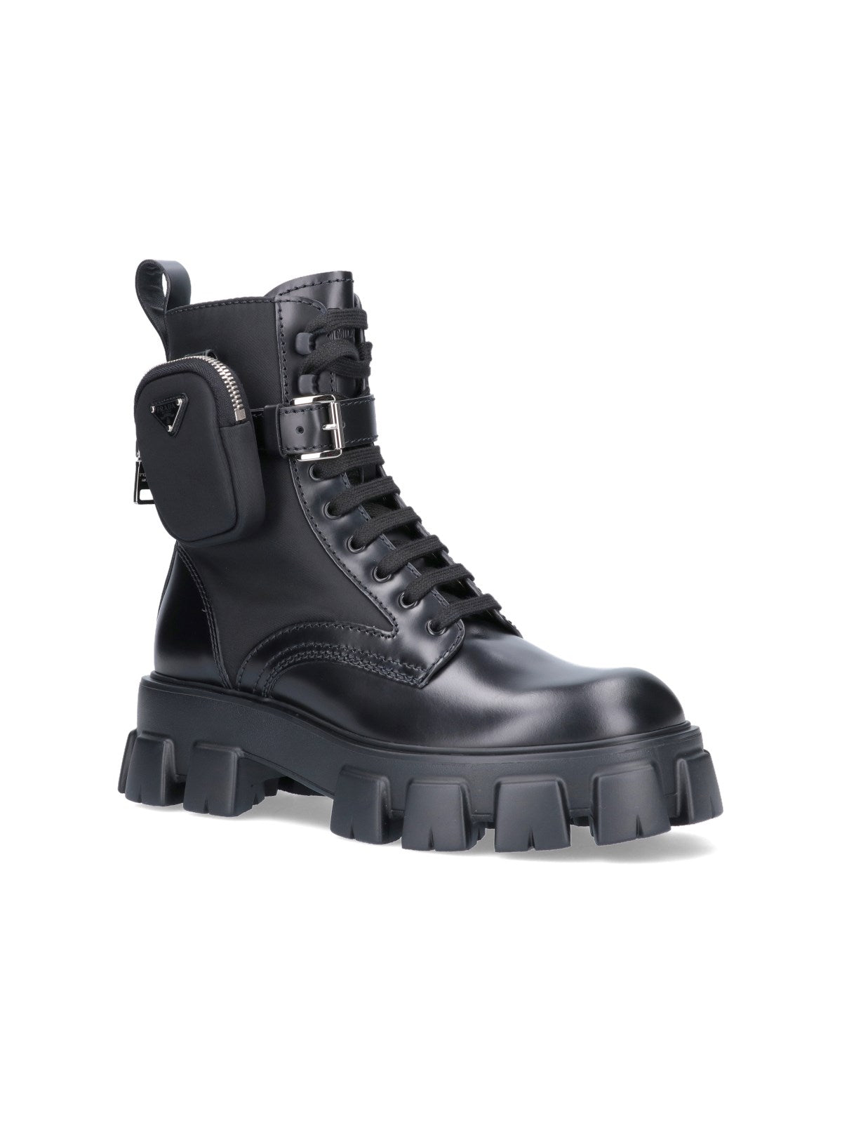 Bottines prada monolith hot sale