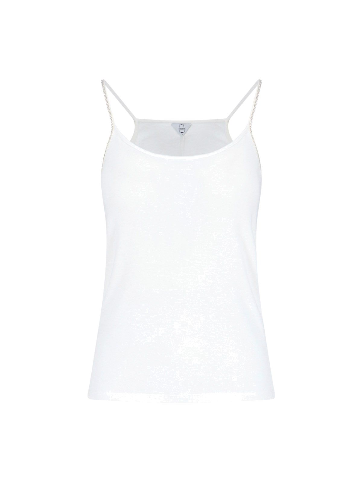 Crystal detail tank top