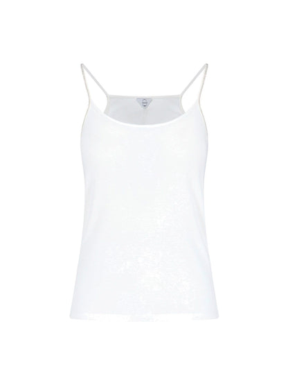 Crystal detail tank top