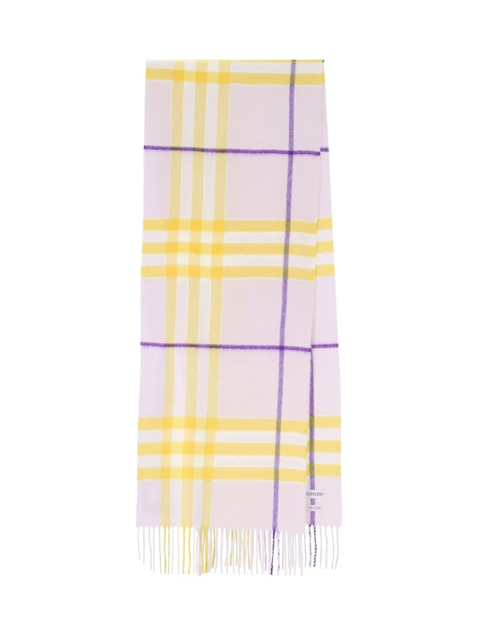 Sciarpa in cashmere "Check"