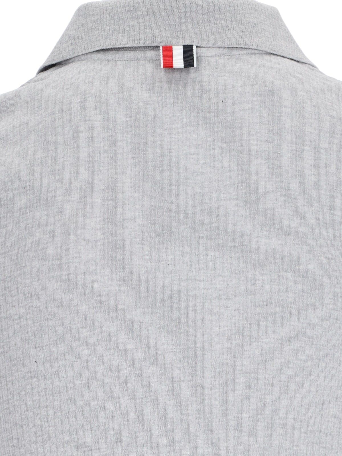 Polo in maglia "Three Stripes"