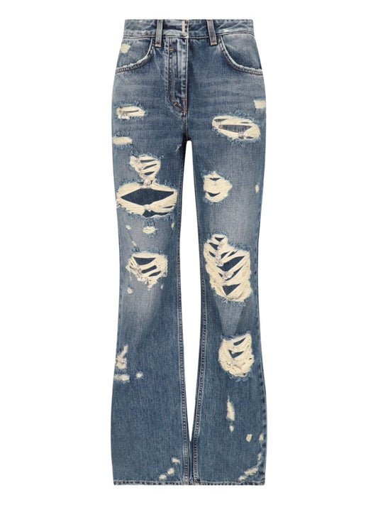 Zerstörte Jeans