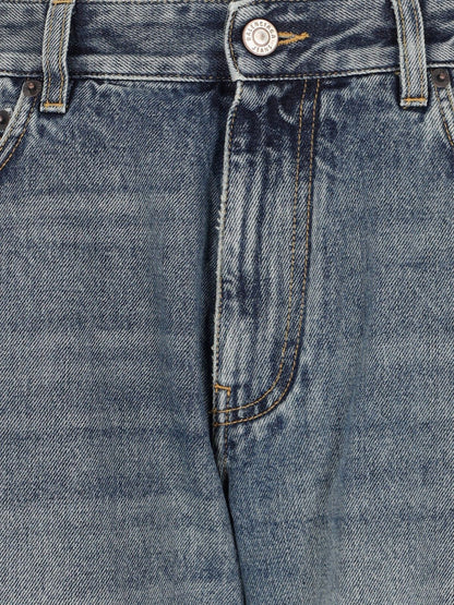 Jeans ampi destroyed