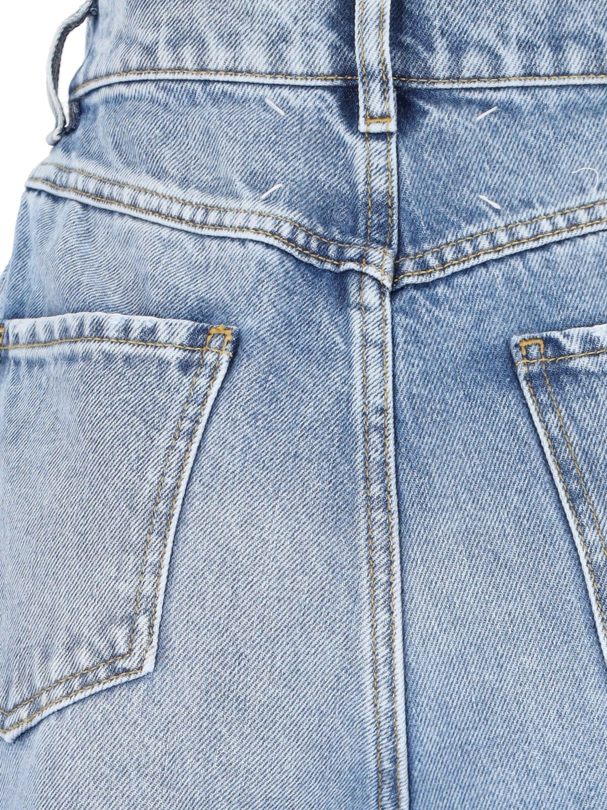 Jeans with cut-out details