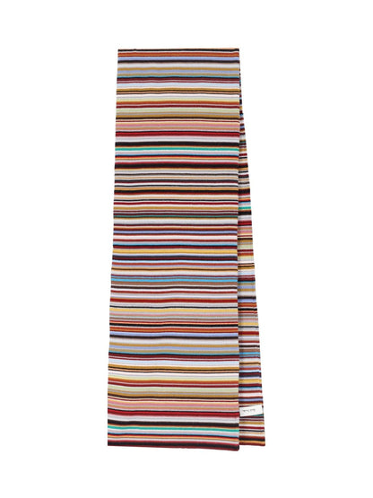 Sciarpa a righe "Signature Stripe"