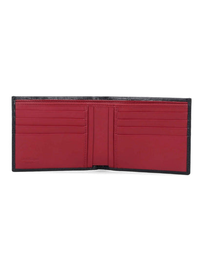 Portafoglio bifold "Gancini"