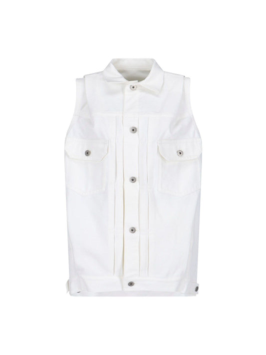 Giacca camicia smanicata