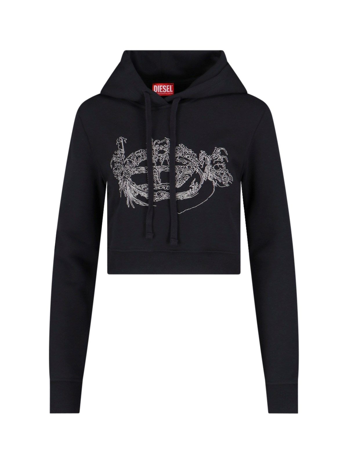 Kurzer Kapuzenpullover „F-Slimmy-Hood-P9“